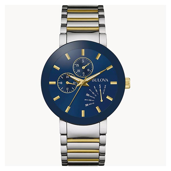 Bulova men's stainless online steel watch