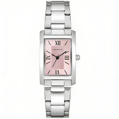 BULOVA Caravelle Stainless Steel Classic CAR Ladies Watch