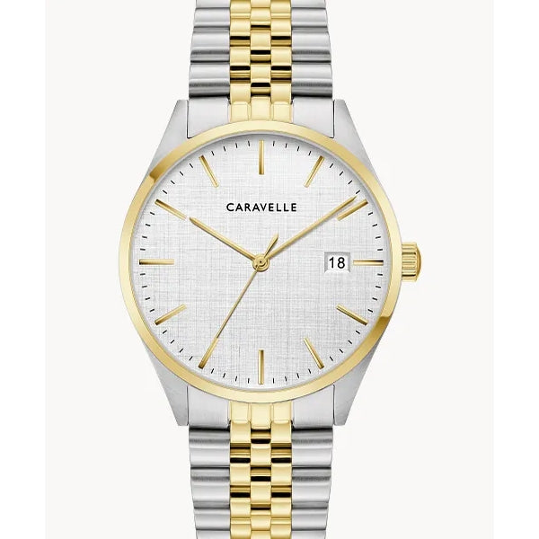 BULOVA CARAVELLE TWO TONE WATCH