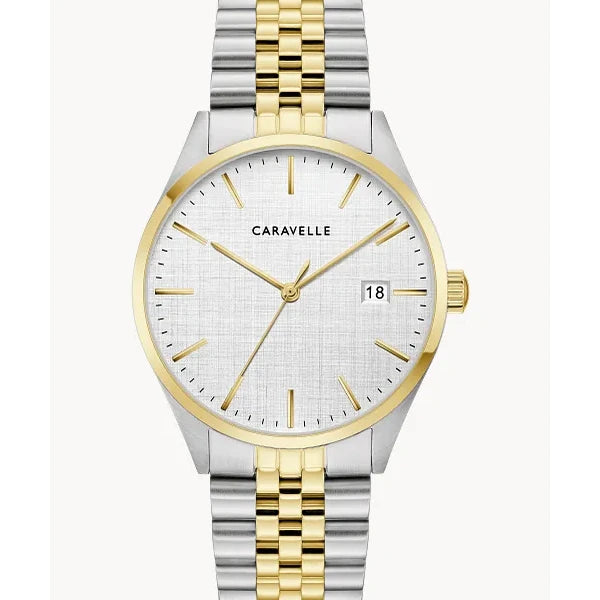 BULOVA CARAVELLE TWO TONE WATCH