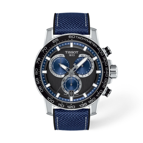 Tissot 
Supersport Chronograph Quartz Black Dial Men's Watch