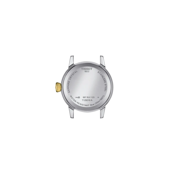 Tissot 
Classic Dream Quartz Silver Dial Two-Tone Ladies Watch