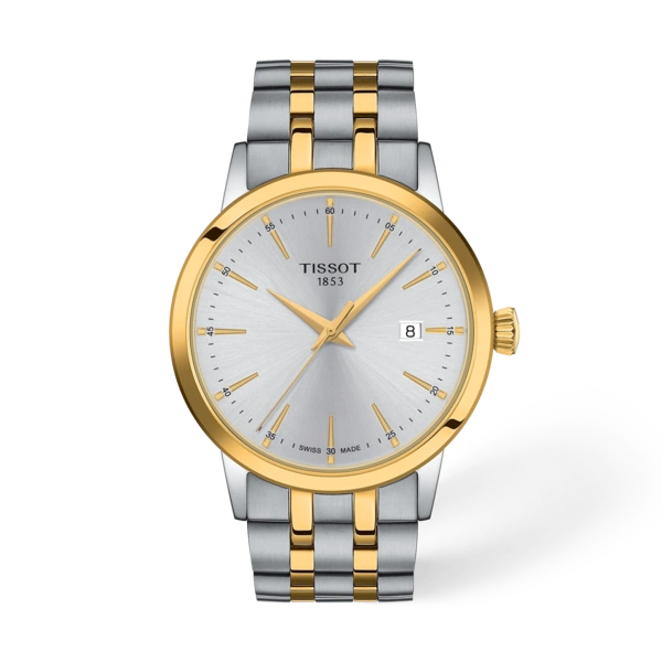 Tissot 
Classic Dream Automatic Silver Dial Two-tone Men's Watch