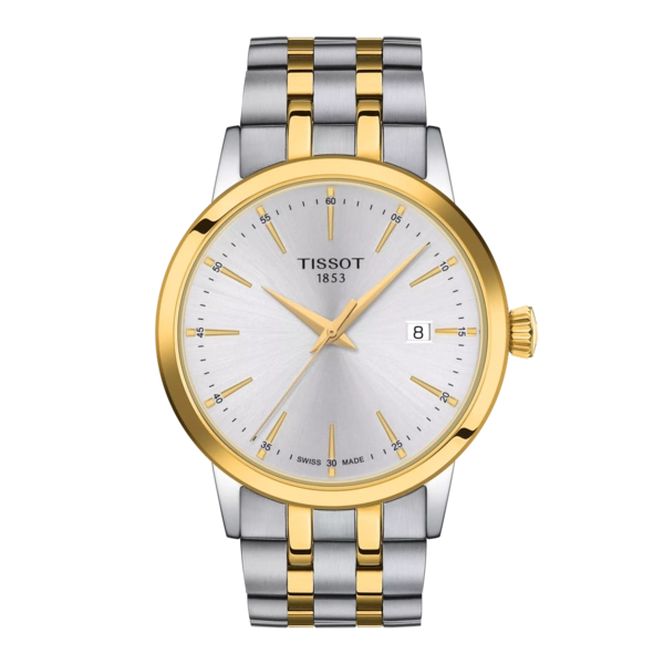 Tissot 
Classic Dream Automatic Silver Dial Two-tone Men's Watch