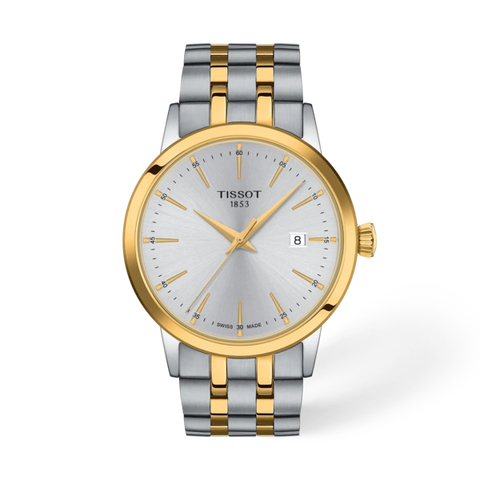 Tissot 
Classic Dream Automatic Silver Dial Two-tone Men's Watch
