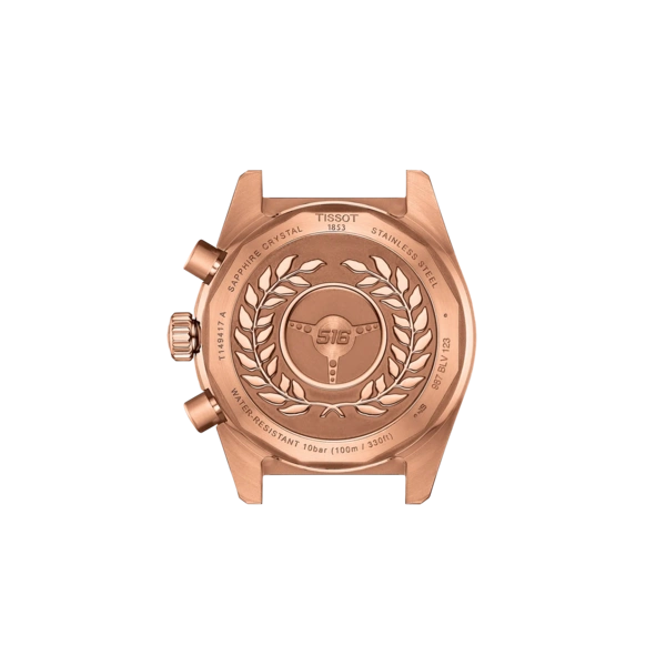 Tissot
PRS 516 Chronograph Black Dial Rose Gold PVD Coated Stainless Steel Men's Watch