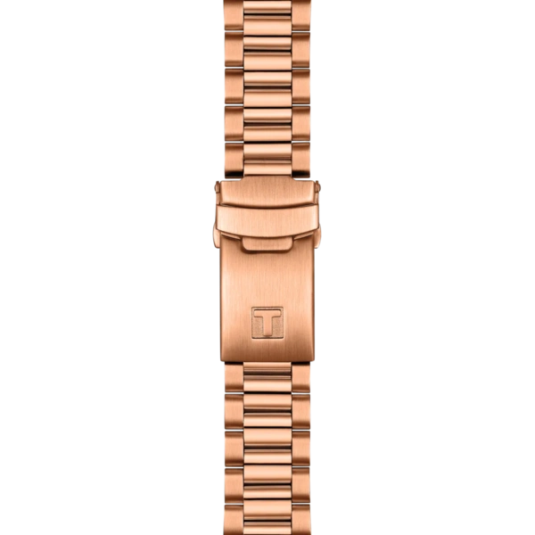 Tissot
PRS 516 Chronograph Black Dial Rose Gold PVD Coated Stainless Steel Men's Watch