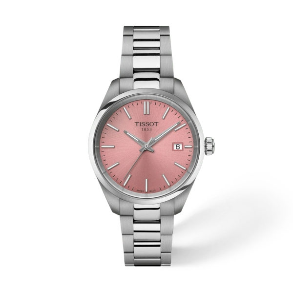 Tissot 
T-Classic Quartz Pink Dial Ladies Watch