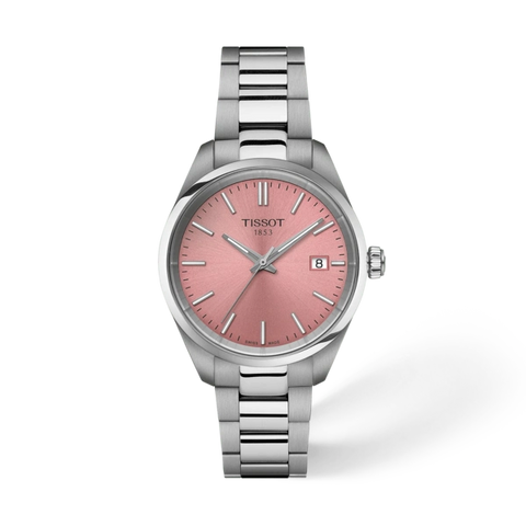 Tissot 
T-Classic Quartz Pink Dial Ladies Watch
