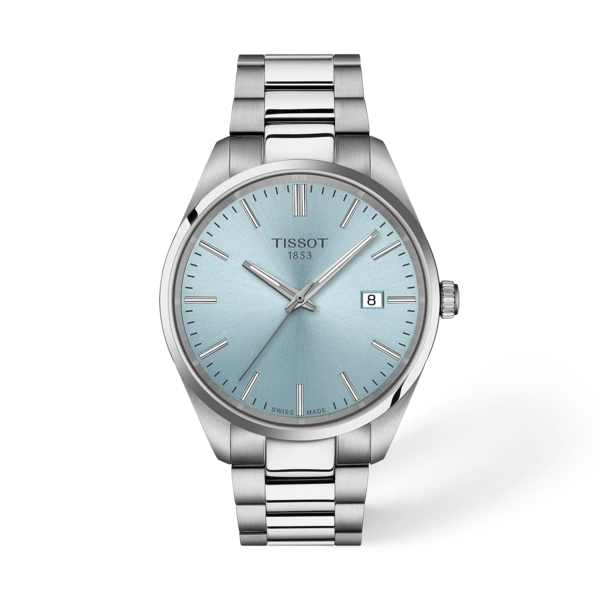 Tissot 
PR 100 Quartz Ice Blue Dial Men's Watch