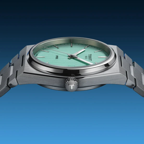 Tissot 
PRX Quartz Light Green 35mm Dial Ladies Watch