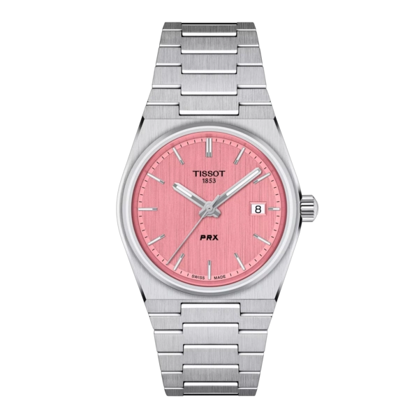 Tissot 
T-Classic Quartz Pink Dial Ladies Watch