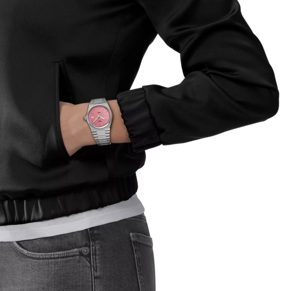 Tissot 
T-Classic Quartz Pink Dial Ladies Watch