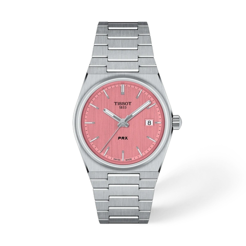 Tissot 
T-Classic Quartz Pink Dial Ladies Watch
