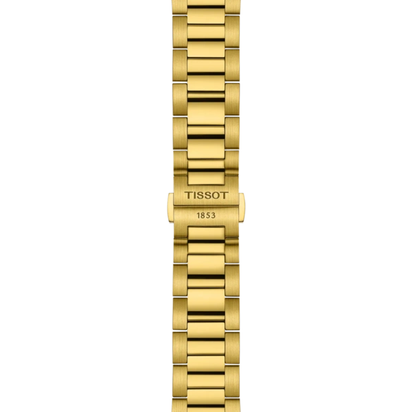 Tissot
PR 100 Chronograph Silver Dial Yellow Gold Tone Steel Men's Watch
