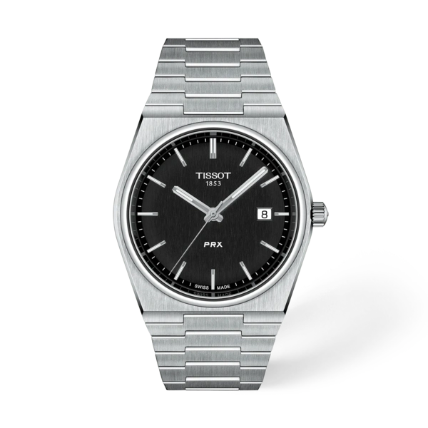 Tissot 
PRX 40 Quartz Black Dial Men's Watch