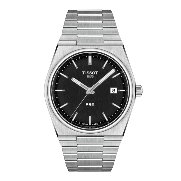 Tissot 
PRX 40 Quartz Black Dial Men's Watch
