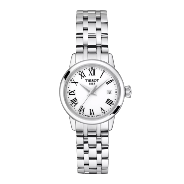 Tissot 
Classic Dream Lady Quartz White Dial Ladies Watch