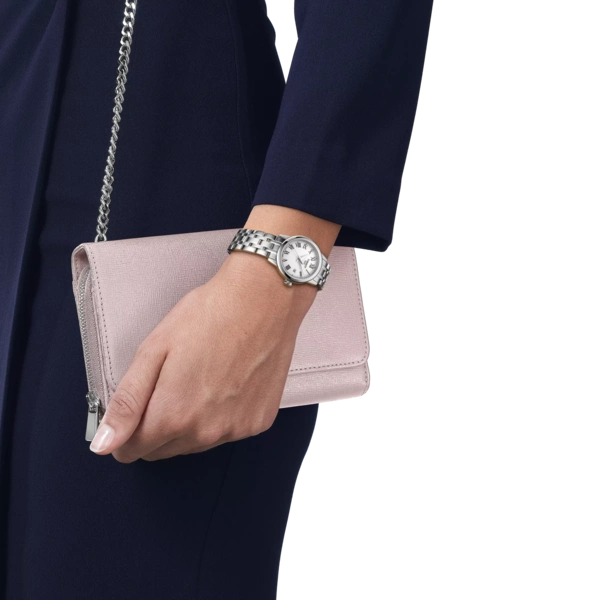 Tissot 
Classic Dream Lady Quartz White Dial Ladies Watch