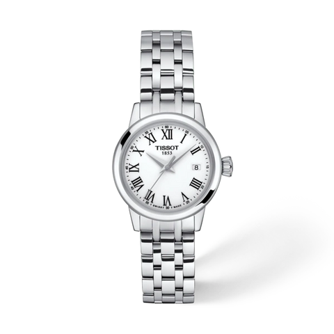 Tissot 
Classic Dream Lady Quartz White Dial Ladies Watch