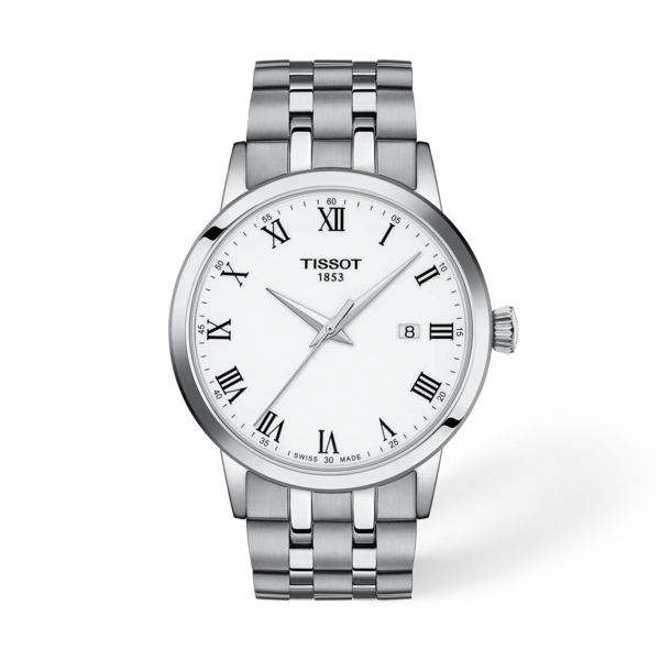 Tissot 
Classic Dream Quartz White Dial Men's Watch