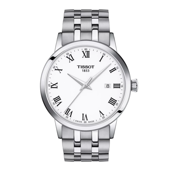 Tissot 
Classic Dream Quartz White Dial Men's Watch