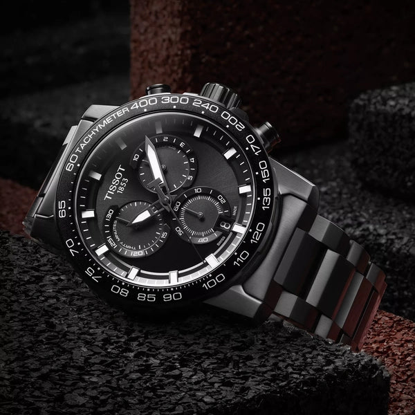 Tissot 
T-Sport Chronograph Quartz Black Dial Men's Watch
