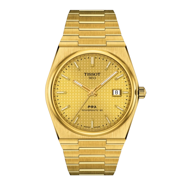 Tissot PRX Powermatic 80 Automatic Champagne Dial Men's Watch