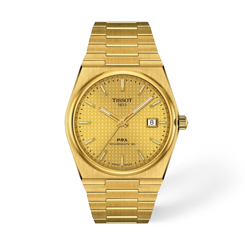 Tissot PRX Powermatic 80 Automatic Champagne Dial Men's Watch