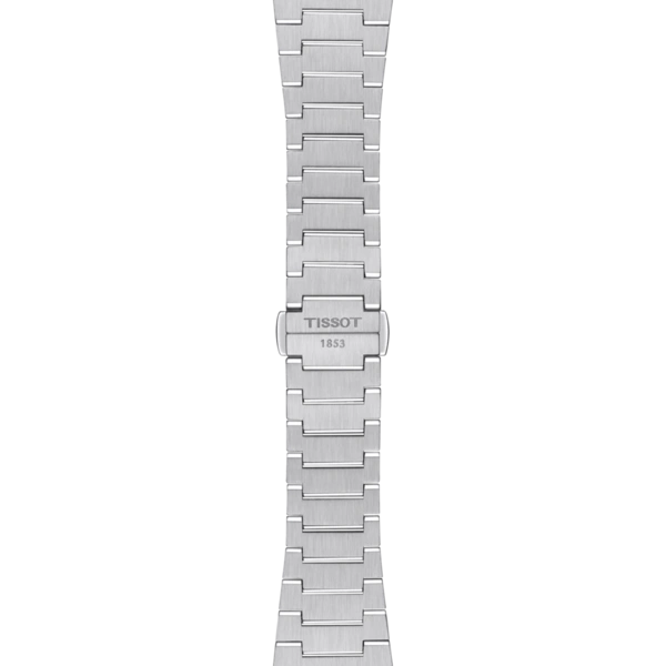 Tissot PRX 35mm Stainless Steel Case Silver Dial Grey Strap Unisex Watch