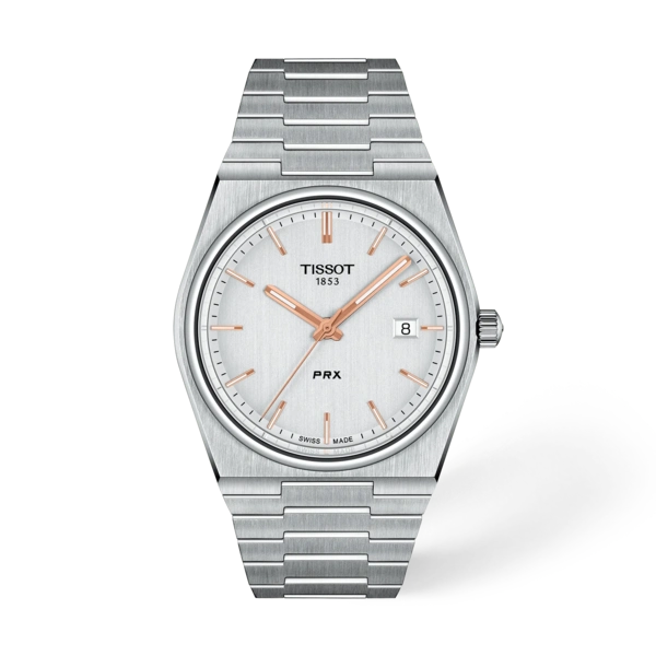 Tissot 
PRX Quartz Silver Dial Men's Watch