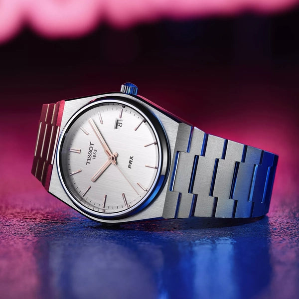 Tissot 
PRX Quartz Silver Dial Men's Watch