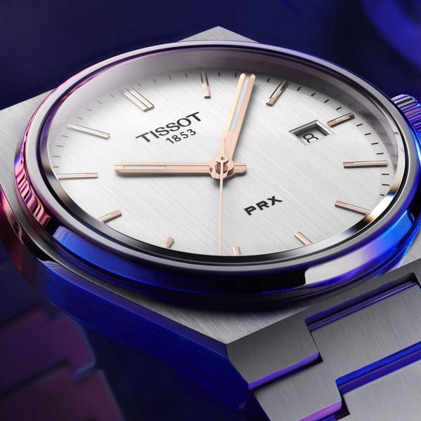 Tissot 
PRX Quartz Silver Dial Men's Watch
