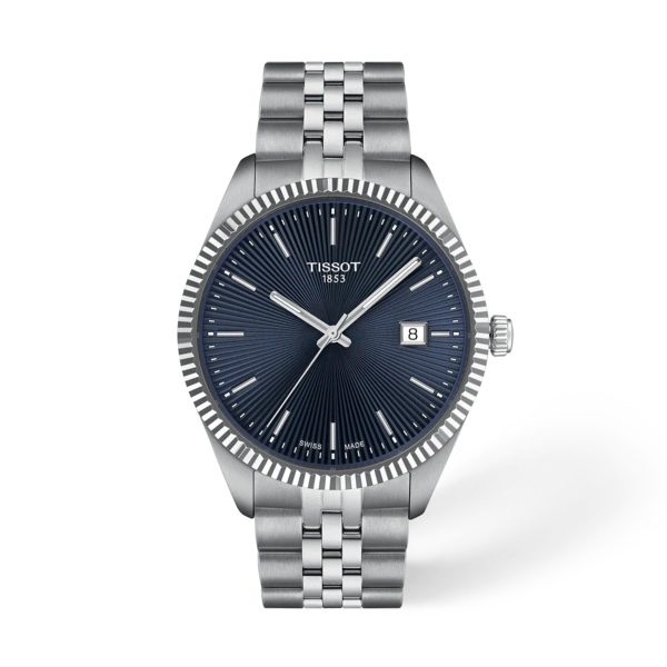 Tissot 
Ballade Quartz Blue Dial Men's Watch