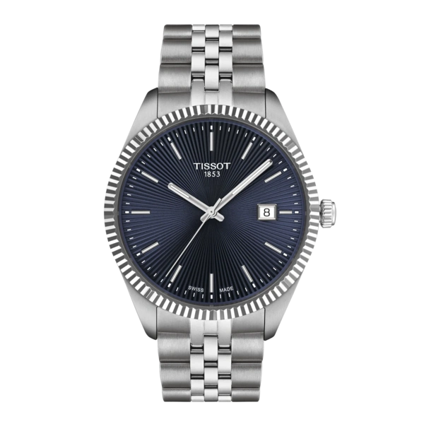 Tissot 
Ballade Quartz Blue Dial Men's Watch