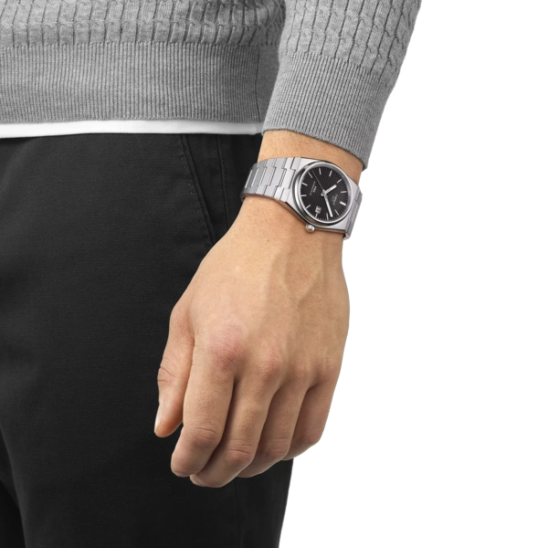 Tissot -PRX Powermatic 80 Automatic Black Dial Men's Watch