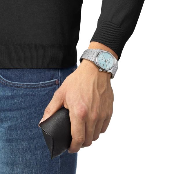 Tissot -PRX Powermatic 80 Automatic Ice Blue Dial Men's Watch