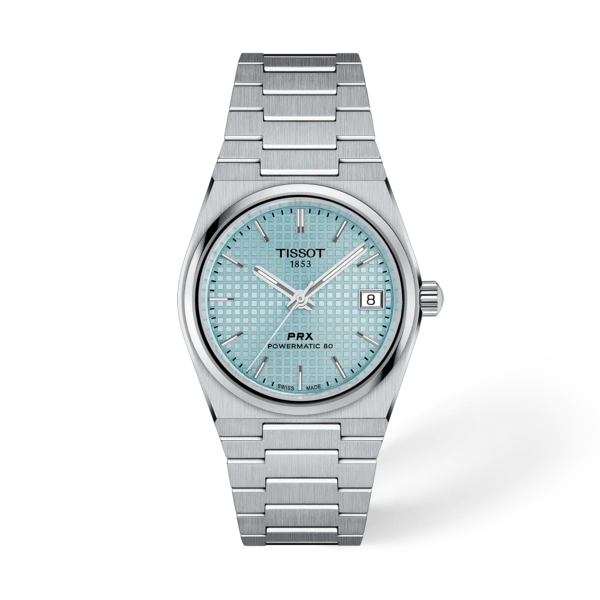 Tissot -PRX Powermatic 80 Automatic Ice Blue Dial Watch