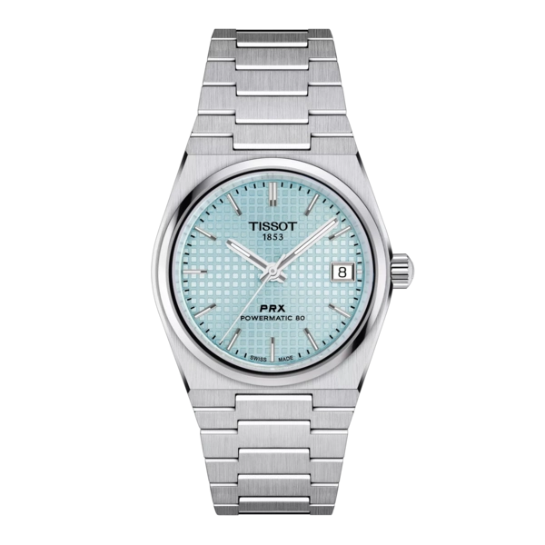 Tissot -PRX Powermatic 80 Automatic Ice Blue Dial Watch