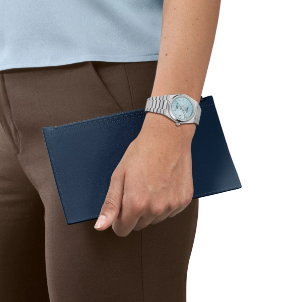 Tissot -PRX Powermatic 80 Automatic Ice Blue Dial Watch
