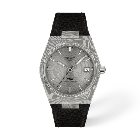Tissot PRX Damascus Steel 38mm Grey Dial Men's Watch