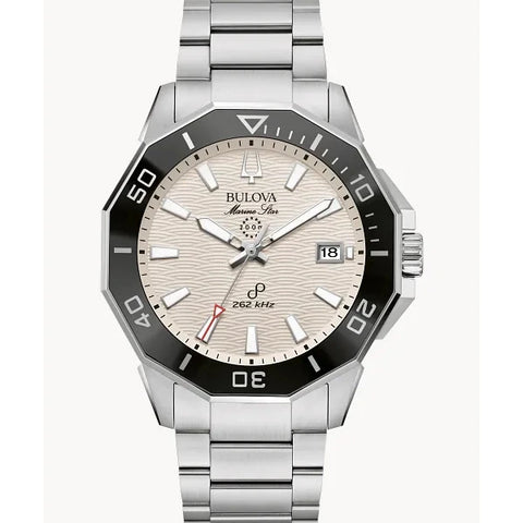 BULOVA MARINE STAR WATCH STAINLESS STEEL