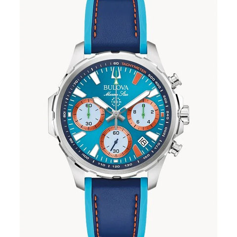 Bulova E1 Team Miami Limited Edition Marine Star Watch