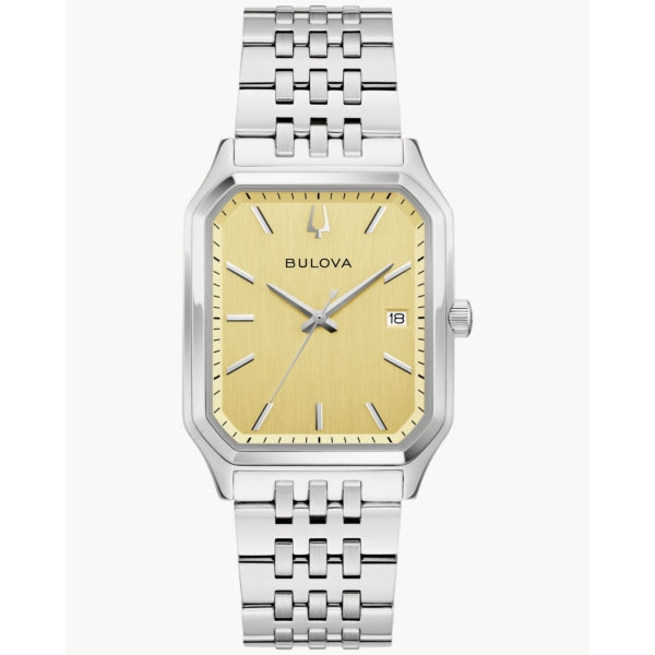 BULOVA TONY BENNETT WE ARE ALL HERE S. STEEL WATCH