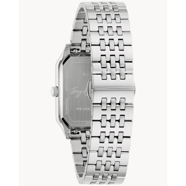 BULOVA TONY BENNETT WE ARE ALL HERE S. STEEL WATCH