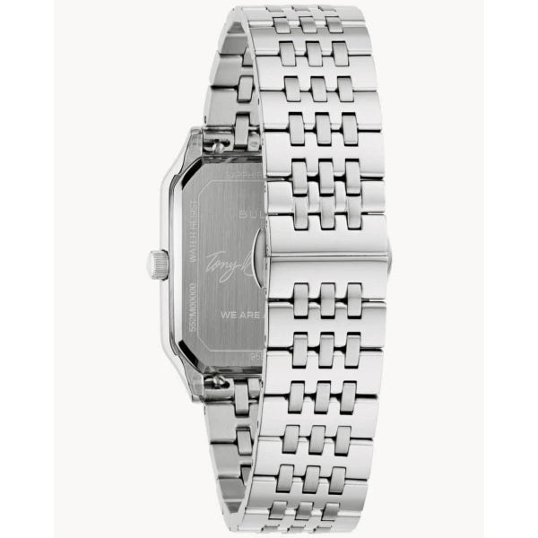 BULOVA TONY BENNETT WE ARE ALL HERE S. STEEL WATCH