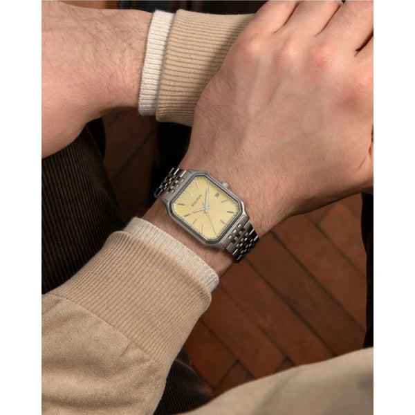 BULOVA TONY BENNETT WE ARE ALL HERE S. STEEL WATCH