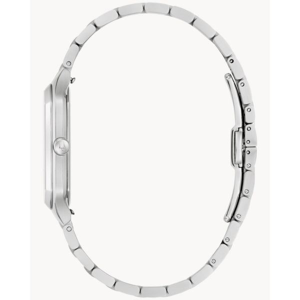 BULOVA TONY BENNETT WE ARE ALL HERE S. STEEL WATCH