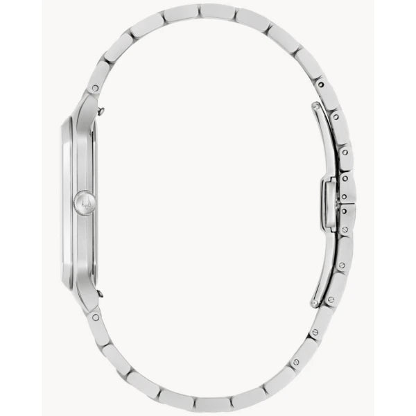 BULOVA TONY BENNETT WE ARE ALL HERE S. STEEL WATCH