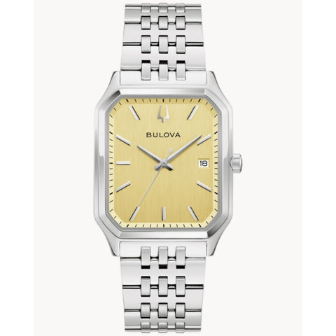BULOVA TONY BENNETT WE ARE ALL HERE S. STEEL WATCH